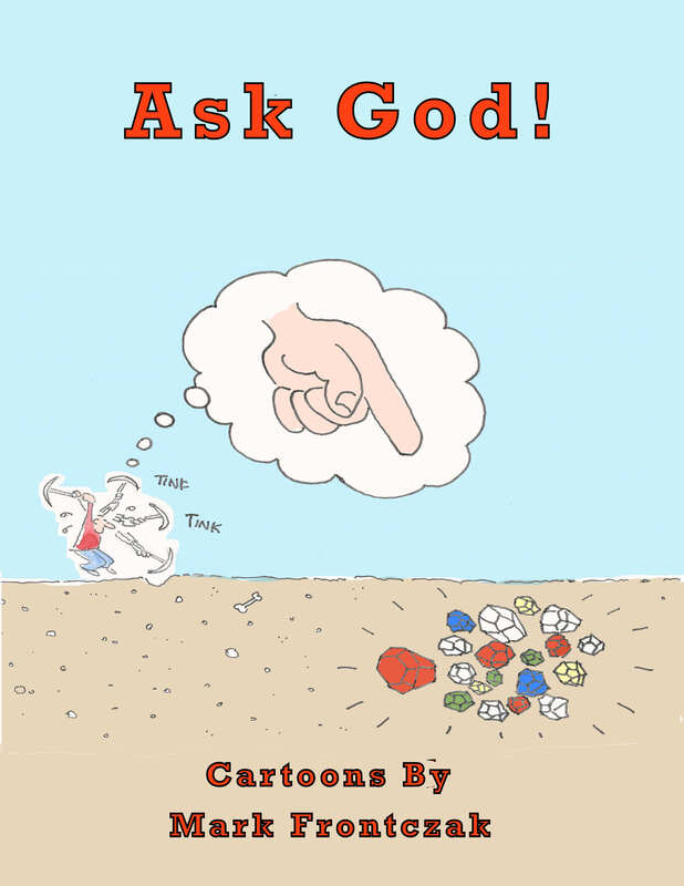 Ask God! — cartoon book by Mark Frontczak, book cover